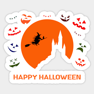 HAPPY HALLOWEEN Sticker